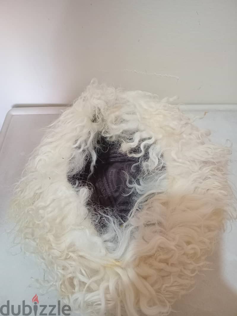 Men's brand new Caucasian/Central asian original sheepskin wool hat 2
