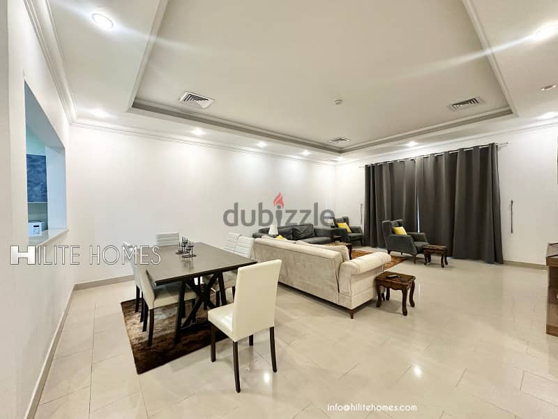Furnished 3 bedroom apartments with balcony for rent in Sulaibikhat 9
