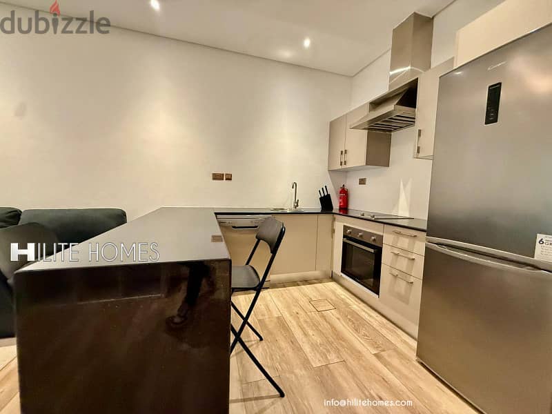 Modern fully furnished one bedroom apartment for rent in Salwa 11