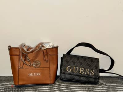 New authentic Bundle of two guess bags