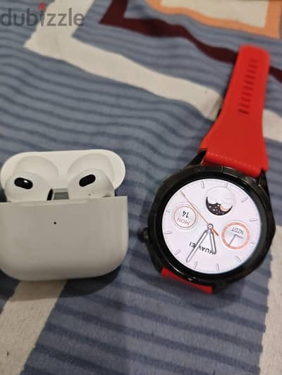 huawei watch gt4 smartwatch n blutooth earphone