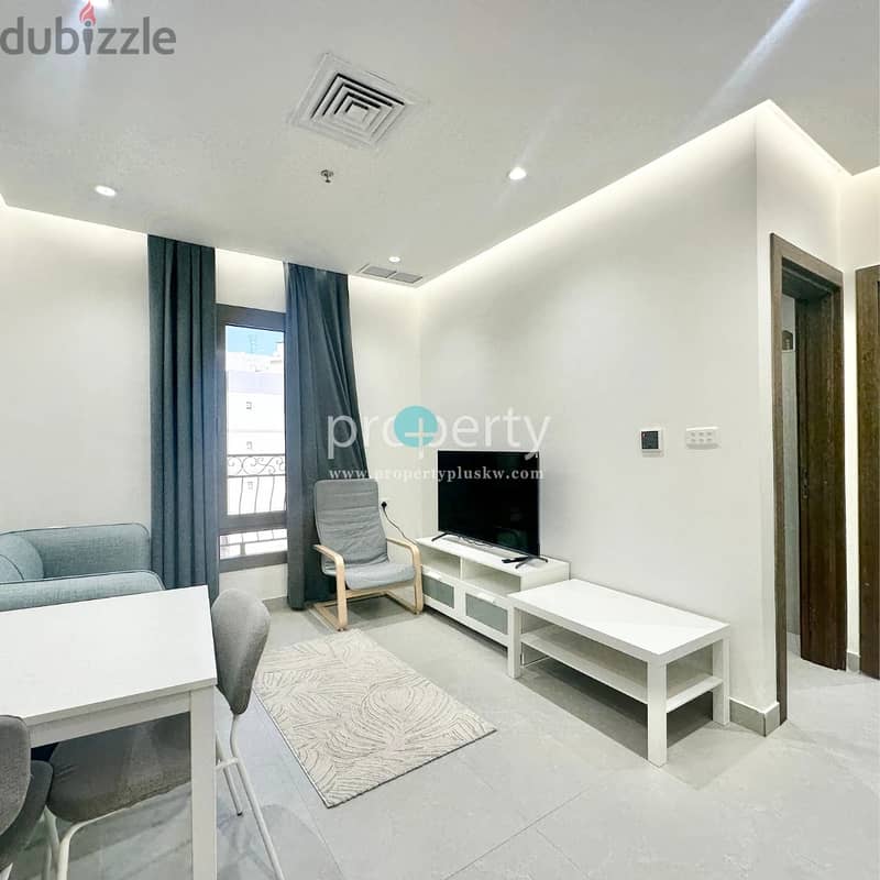 Furnished one bedroom apartment for rent in Salmiya 3