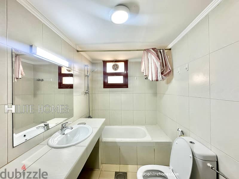 Unfurnished 3 bedroom apartments with balcony for rent in Sulaibikhat 10