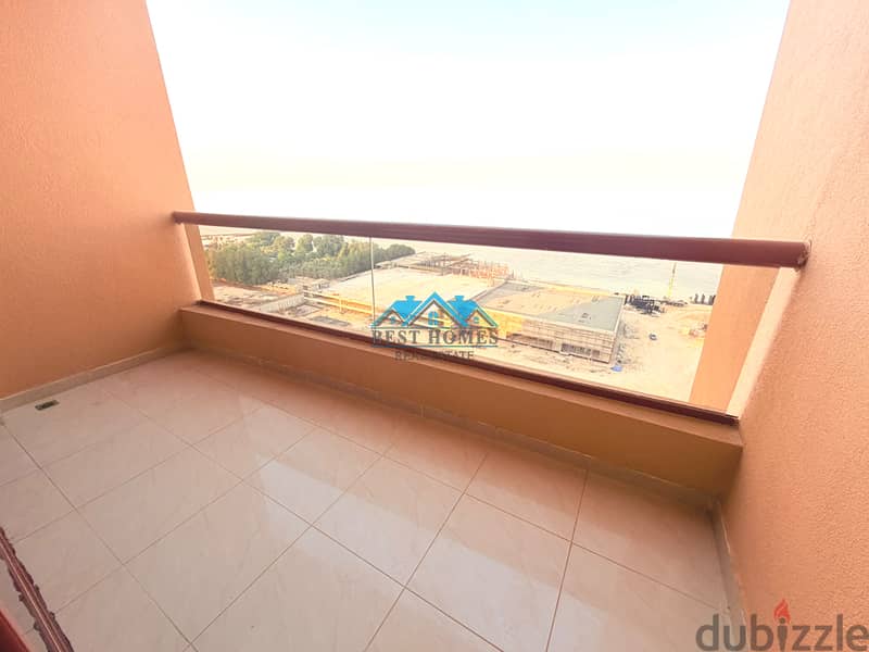 Stylish Sea View 3 Bedroom Apartment with Balcony & Pool in Fintas 2