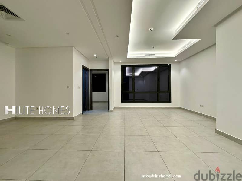 Two bedroom Sea view and city view apartment for rent in Salmiya 4