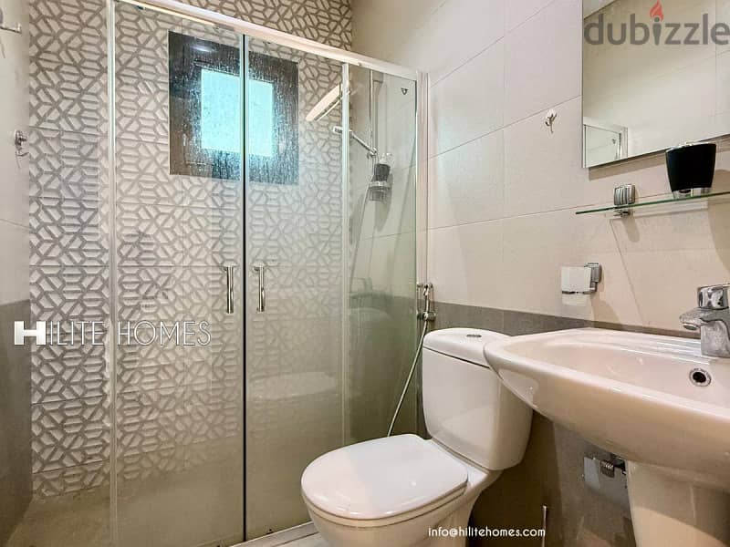 Two bedroom Sea view and city view apartment for rent in Salmiya 8