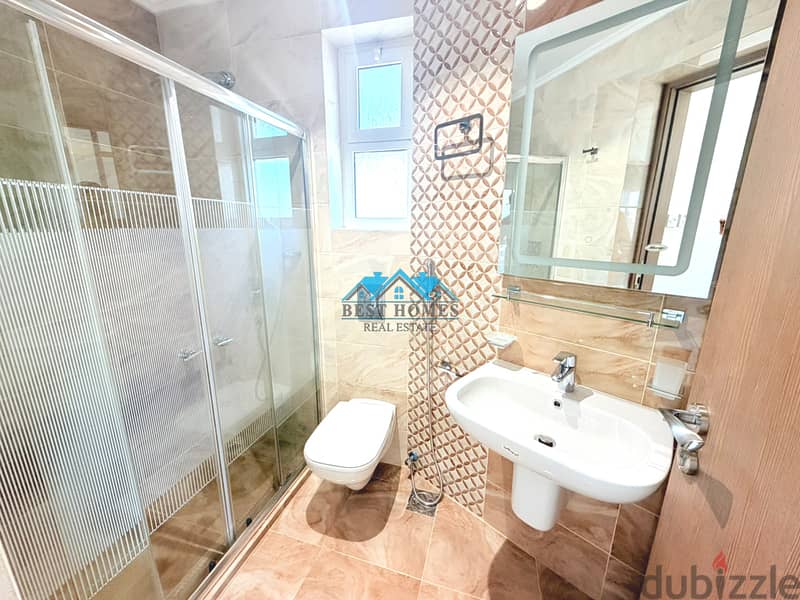 SeaView Full Furnished 1 Bedroom Apartment with Rooftop Pool in Fintas 6