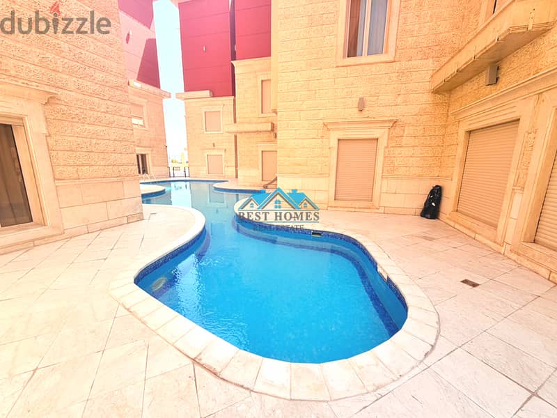 Stylish 2 Bedroom Sea View Apartment with Swimming Pool in Al Bida 7