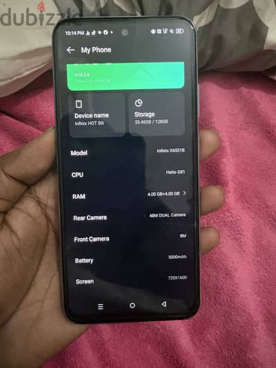 Infinix hot 50i