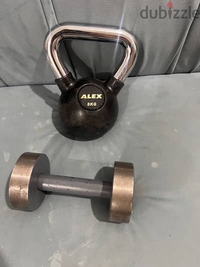Dumbell with kettle brand original