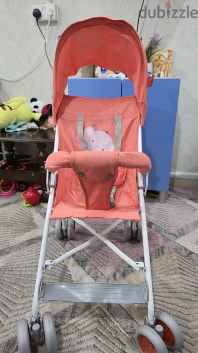 stroller and baby chair with music