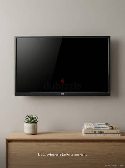BEC smart tv 32“ wifi. Includes wall bracket.