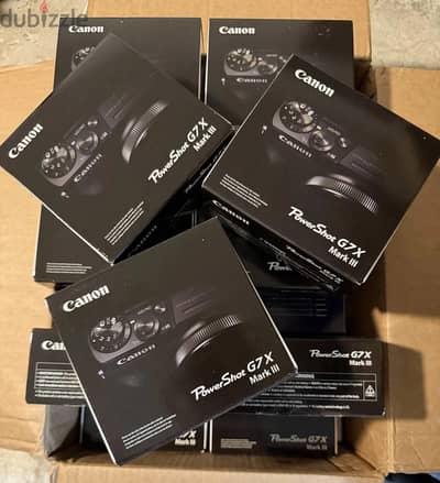 Canon PowerShot G7 X Mark III Camera Black - BRAND NEW