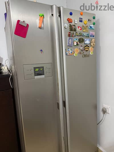 LG 2 Door Refrigerator and Samsung Washing Machine for sale