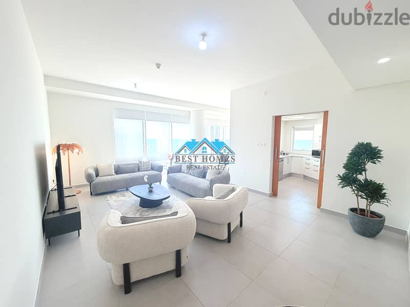 Elegant Semi Furnished 3 Bedroom Sea View Apartment in Dasman 4