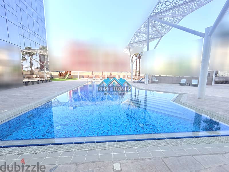 Elegant Semi Furnished 3 Bedroom Sea View Apartment in Dasman 10