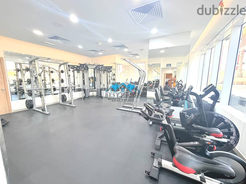 Elegant Semi Furnished 3 Bedroom Sea View Apartment in Dasman 11