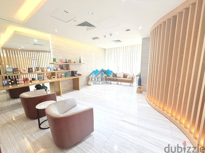 Elegant Semi Furnished 3 Bedroom Sea View Apartment in Dasman 12