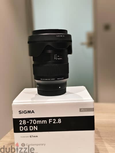 Sigma 28-70 2.8 Lens Sony Mount