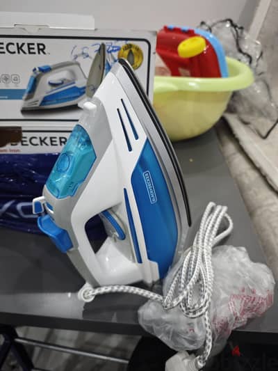 Steam Iron Black & Decker New (Multifunction)