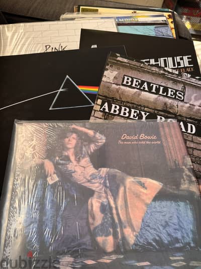 Vinyl records Beatles Pink Floyd Hendrix more