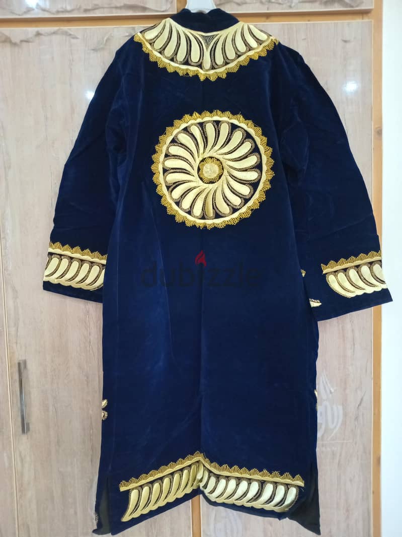 3 brand new front-open coats with full embroidery (شالح مخمل) 3