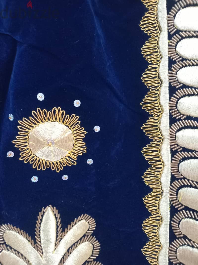 3 brand new front-open coats with full embroidery (شالح مخمل) 4