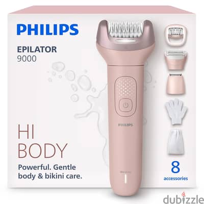 Philips Epilator Series 9 Cordless Wet and Dry Electric Epilator