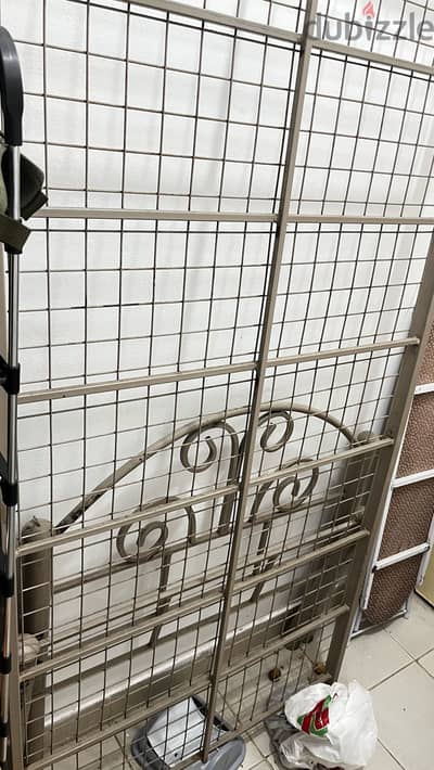 Iron single bed