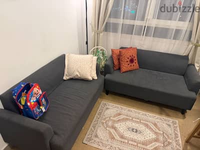 ikea 2 sofas condition very good.