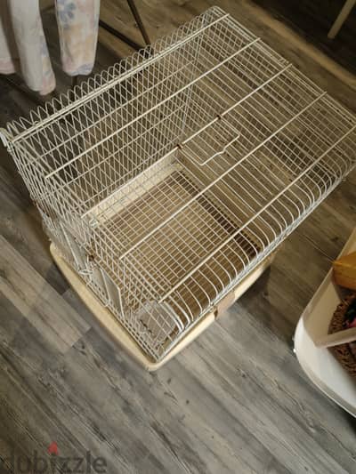 Used bird cage