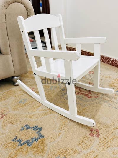 Rocking chair and small table