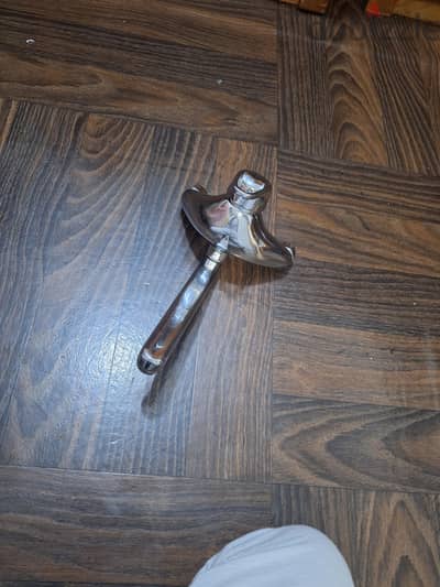 Chrome Wall-Mounted Water Mixer Faucet / Tap (Good Condition)