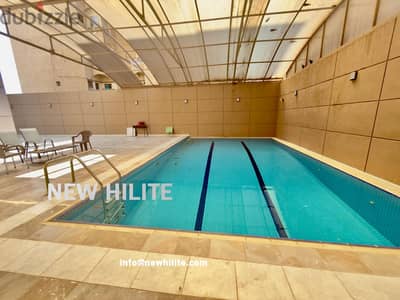 1 Bedroom Semi-Furnished Sea View Apartment for Rent in Salmiya