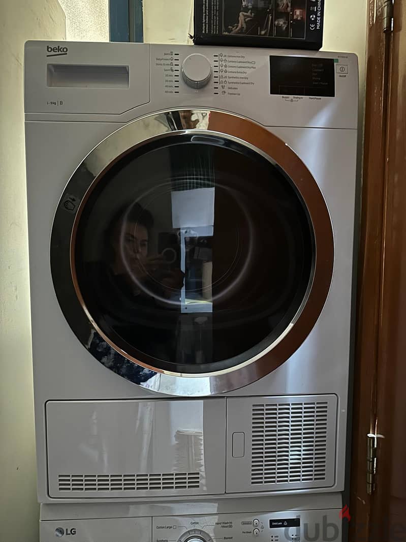 غسالة ٧ كيلو LG و نشافة بيكو ٧٥ دينار 2