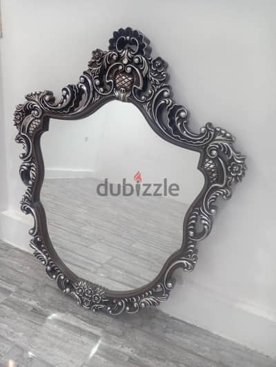 solid wood mirror