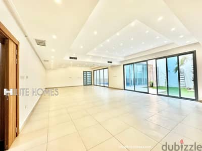 Three bedroom bright basement for rent with pool in Abu Fatira