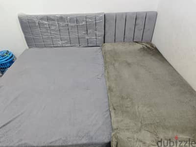 Bed with Mattress Comfortable for 4 members