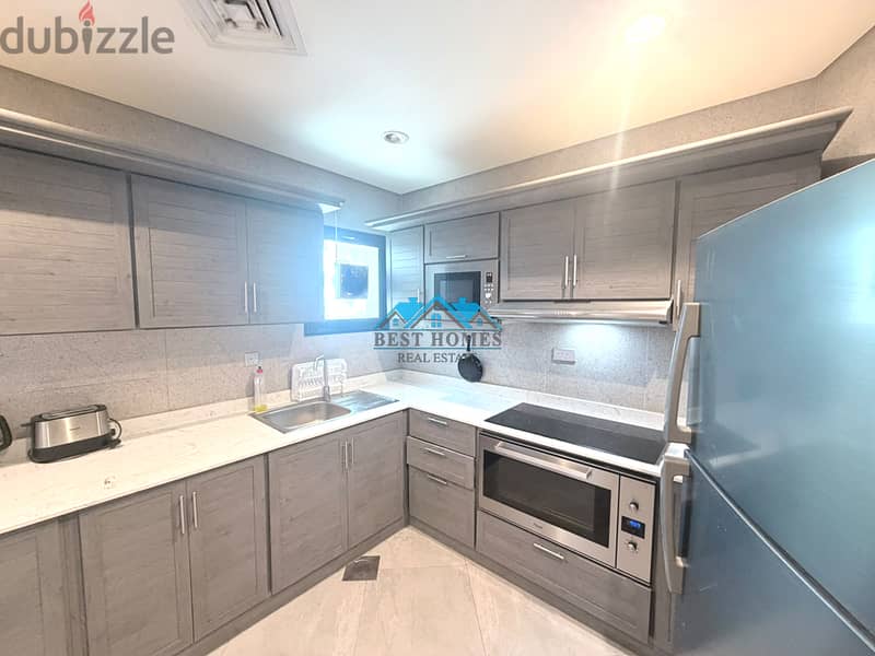 Full Furnished Sea View 3 Bedroom Apartment with Pool in Salmiya 3