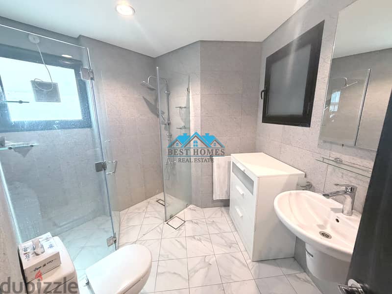 Full Furnished Sea View 3 Bedroom Apartment with Pool in Salmiya 8