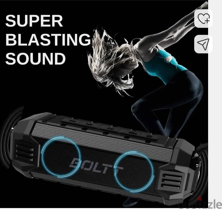 Boltt Portable Outdoor Wireless Speaker (BS1600) 1