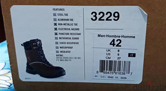 Redwing safety boots size 42