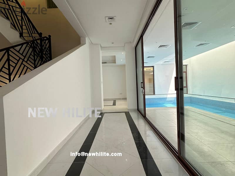 Villa with pool for rent in Fnaitees 8