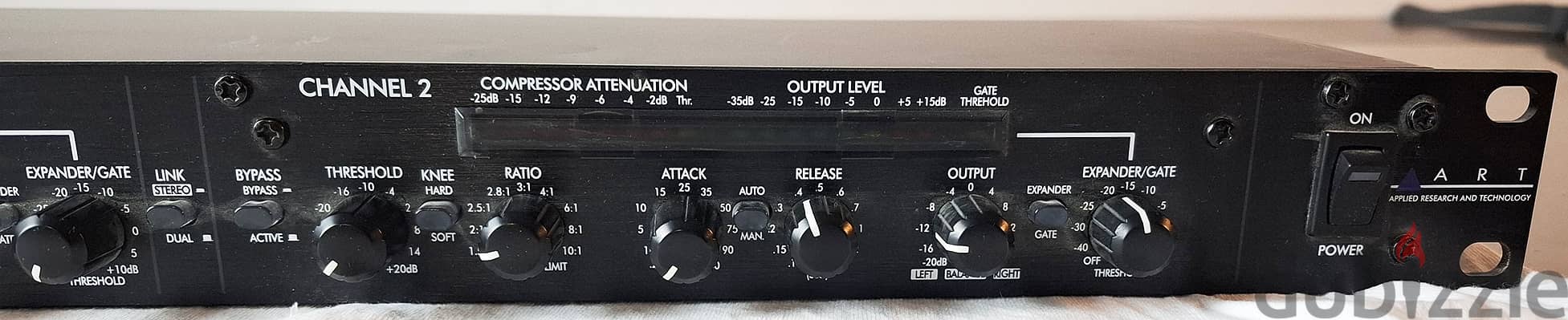 ART SCL-2 Stereo Compressor/Limiter/Gate - Rackmount- from USA 3