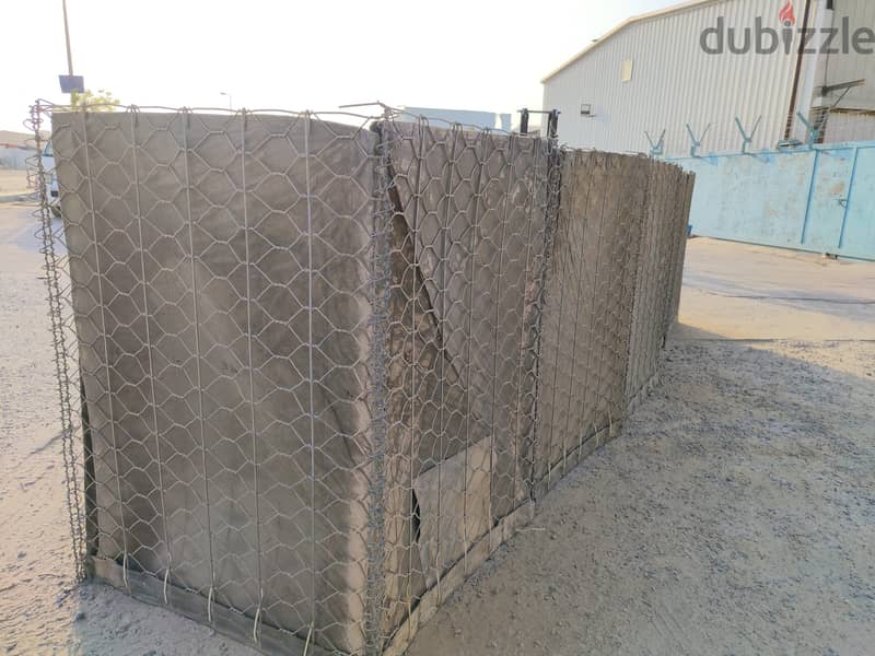Used HESCO / Gabion Barrier Boxes – 110×100×137 cm 1