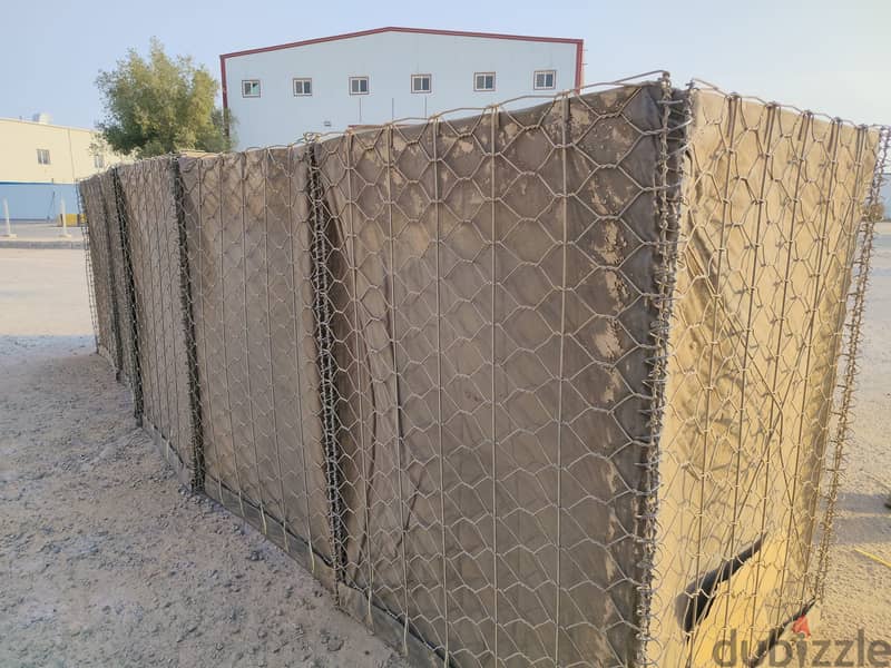 Used HESCO / Gabion Barrier Boxes – 110×100×137 cm 4