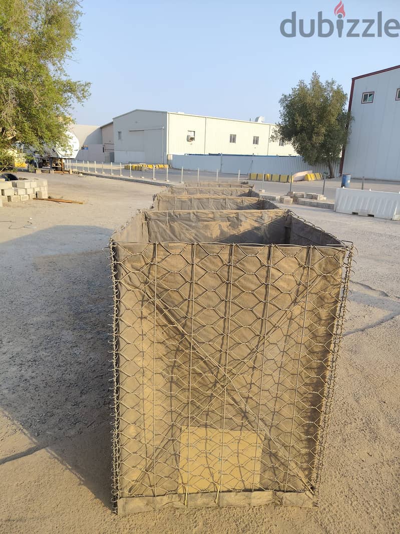 Used HESCO / Gabion Barrier Boxes – 110×100×137 cm 5