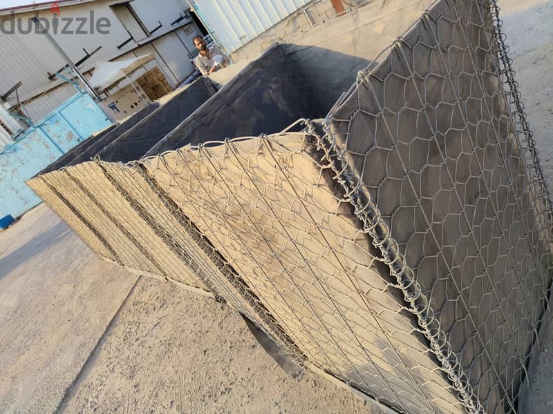 Used HESCO / Gabion Barrier Boxes – 110×100×137 cm 6
