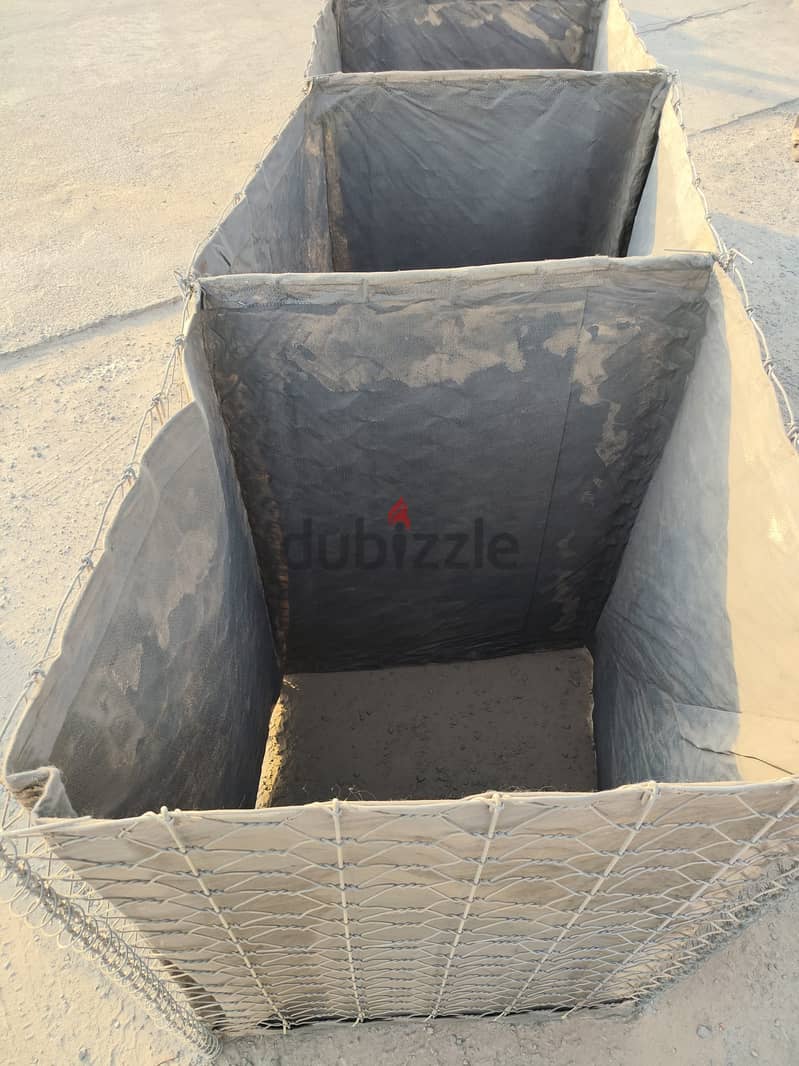 Used HESCO / Gabion Barrier Boxes – 110×100×137 cm 7