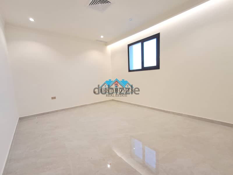 Modern Brand New 4 Bedroom Apartment with Rooftop in Salwa 7